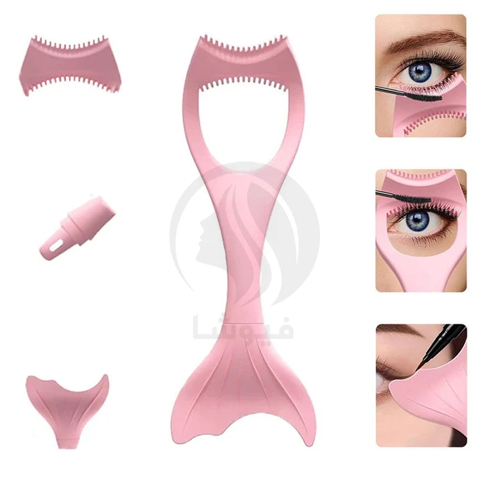 شابلون ریمل و خط چشم سیلیکونی رنگی