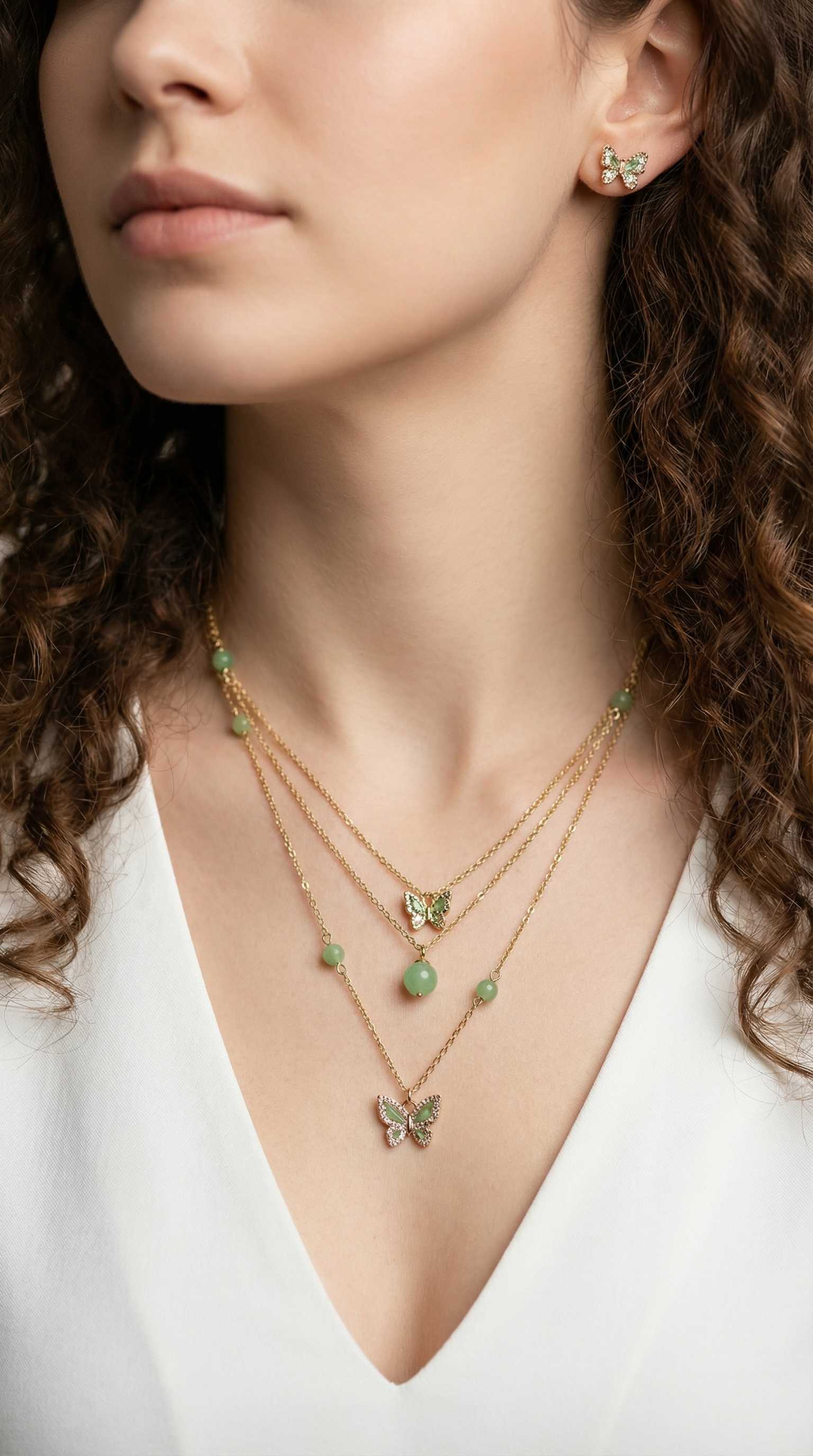 ست گردنبند و گوشواره