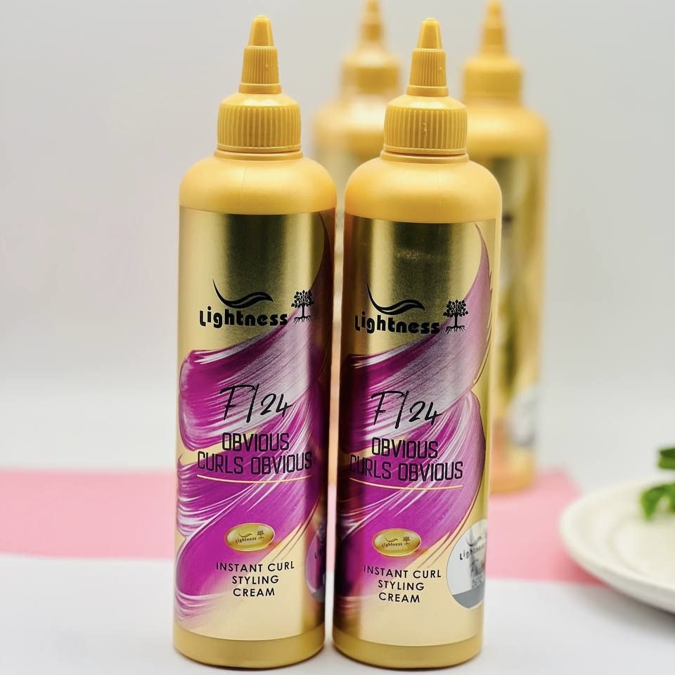 ماسک مو بعد حمام لایتنس مدل بنفش (Lightness F24 Obvious Curls)