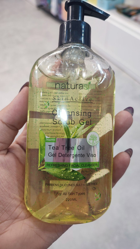 ژل شستشوی صورت و اسكراب ناتوراسی