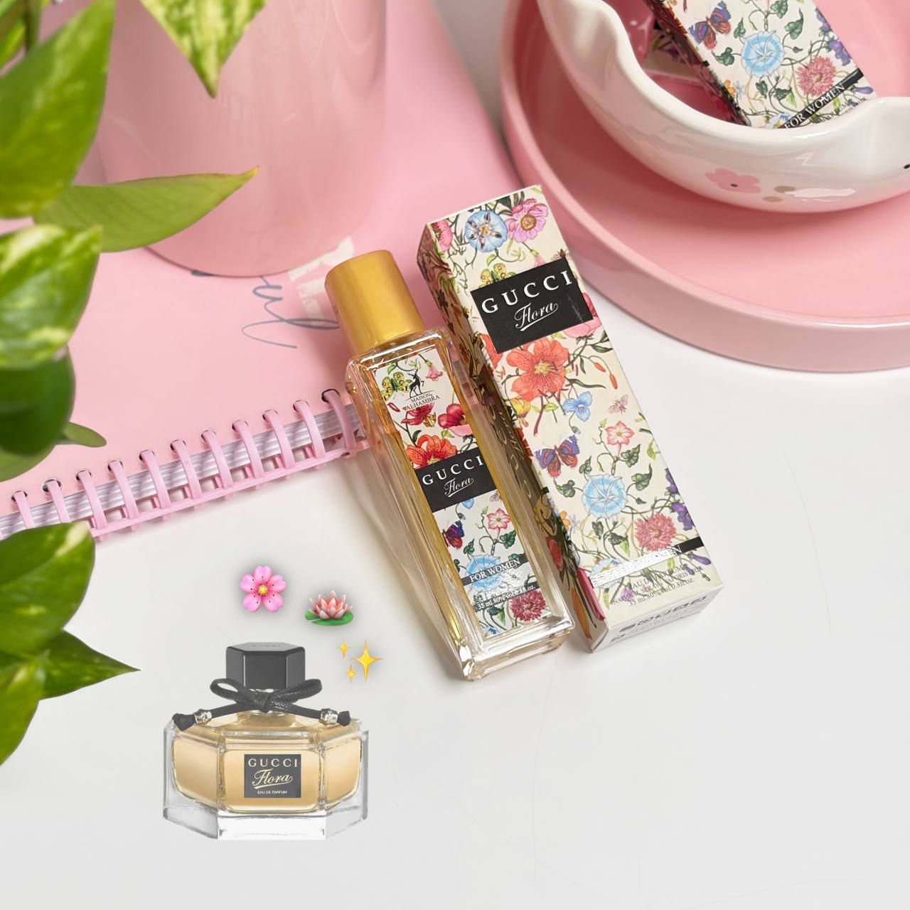 ادکلن گوچی فلورا الحمبرا عطر فلورا ۳۵ میل